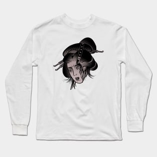 Namakubi - Sepia Long Sleeve T-Shirt